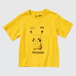 Uniqlo Pokemon Ut Printed T-Shirt Kids Yellow