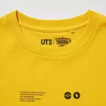 Uniqlo Pokemon Ut Printed T-Shirt Kids Yellow