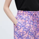 Uniqlo Rayon Easy Printed Women’s Shorts Pink