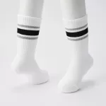 Uniqlo Regular Socks (Three Pairs) Kids White Grey Black