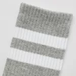 Uniqlo Regular Socks (Three Pairs) Kids White Grey Black