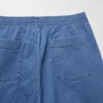 Uniqlo Relaxed Fit Ankle Length Men’s Pants Blue