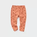 Uniqlo Relaxed Plane Print Baby Leggings Orange