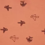 Uniqlo Relaxed Plane Print Baby Leggings Orange