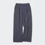 Uniqlo Seersucker Easy Women’s Loungewear Dark Grey