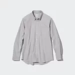Uniqlo Slim Fit Oxford Men’s Shirts Grey