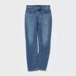 Uniqlo Slim Fit Straight Leg Women’s Jeans Blue