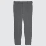 Uniqlo Smart Comfort Ankle Length (Long) Pants (2021 Season) Men Grey