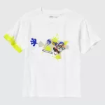Uniqlo Splatoon 3 Ut Printed T-Shirt Kids White