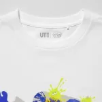 Uniqlo Splatoon 3 Ut Printed T-Shirt Kids White