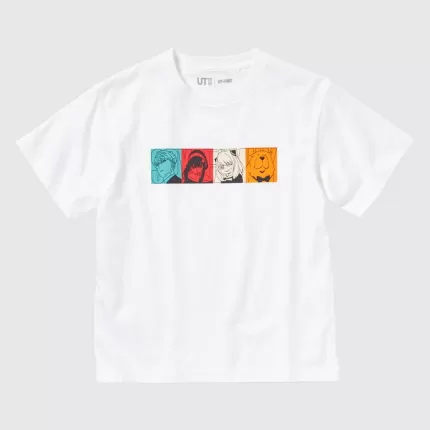 Uniqlo Spy X Family Ut Printed T-shirt Kids White