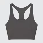 Uniqlo Square Neck Active Wireless Women’s Bras Grey