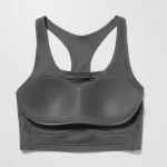 Uniqlo Square Neck Active Wireless Women’s Bras Grey