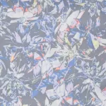 Uniqlo Square Neck Printed Active Wireless Bras Women Grey