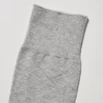 Uniqlo Supima Cotton Links Checked Men’s Socks Grey