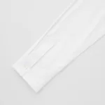 Uniqlo Supima Cotton Stretch Broadcloth Long Sleeved Women’s White Shirts