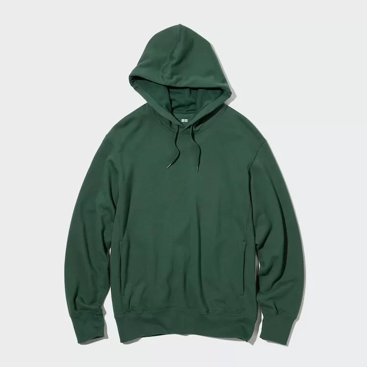 Uniqlo Sweat Pullover Men’s Homewear Dark Green Uniqlo Sweat Pullover Men’s Homewear Dark Green