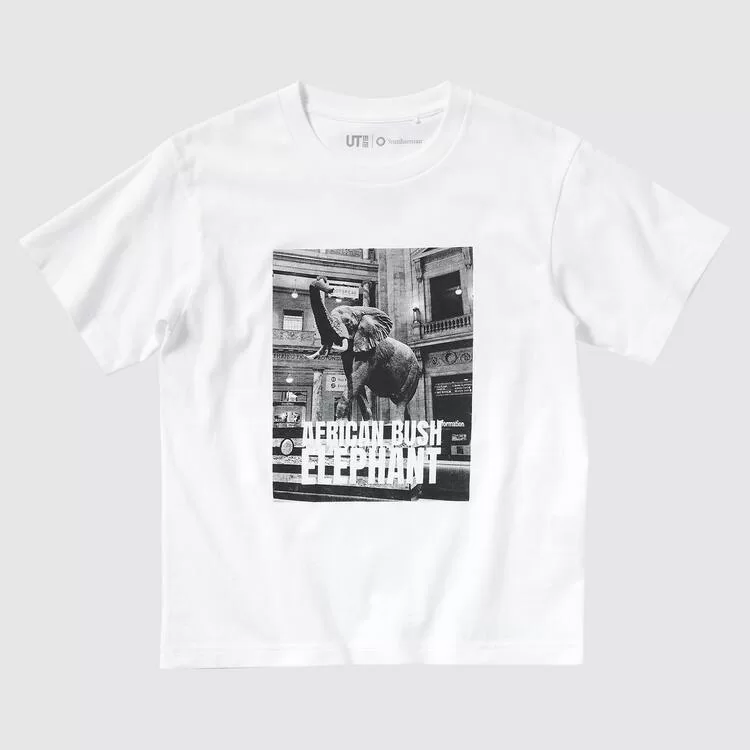 Uniqlo The Smithsonian Ut Printed T-Shirt Kids White Uniqlo The Smithsonian Ut Printed T-Shirt Kids White