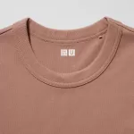 Uniqlo U Crew Neck Women’s T-Shirt Pink