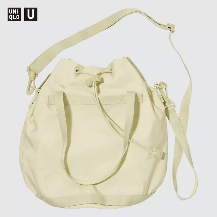 Uniqlo U Medium Bucket Bags Men Beige Uniqlo U Medium Bucket Bags Men Beige