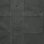 Uniqlo U Oversized Short Sleeved Work Shirts Women Dark Grey