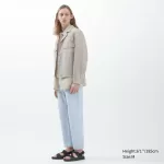 Uniqlo U Short Jackets Men Beige