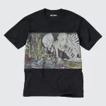 Uniqlo Ukiyo-e Archive Ut Printed T-shirt Men Black