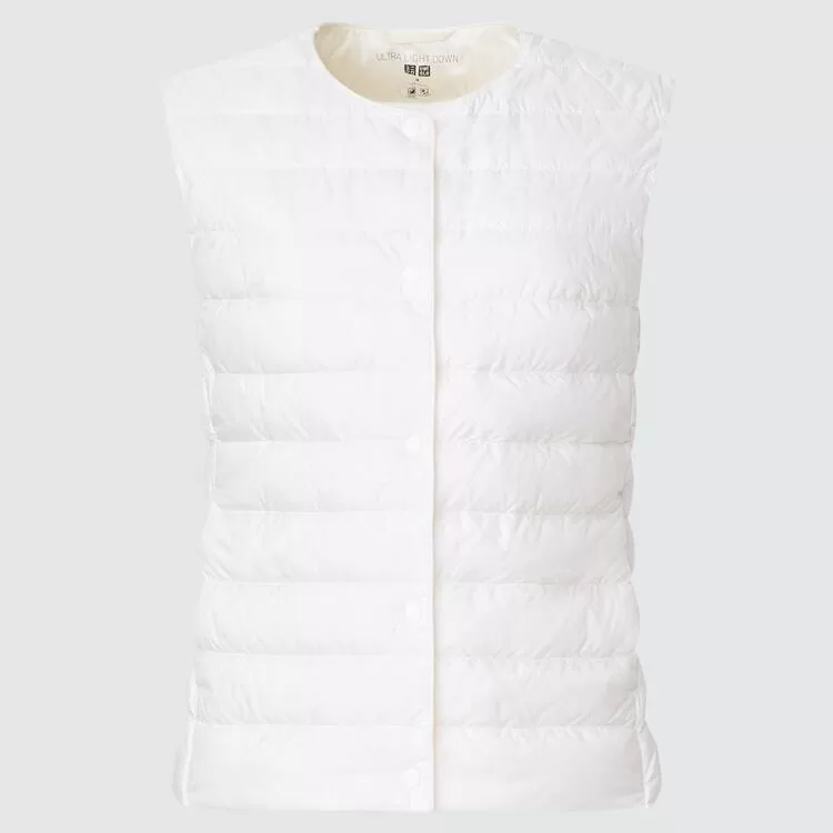 Uniqlo Ultra Light Down Compact Jackets (2021 Season) Women White Uniqlo Ultra Light Down Compact Jackets (2021 Season) Women White