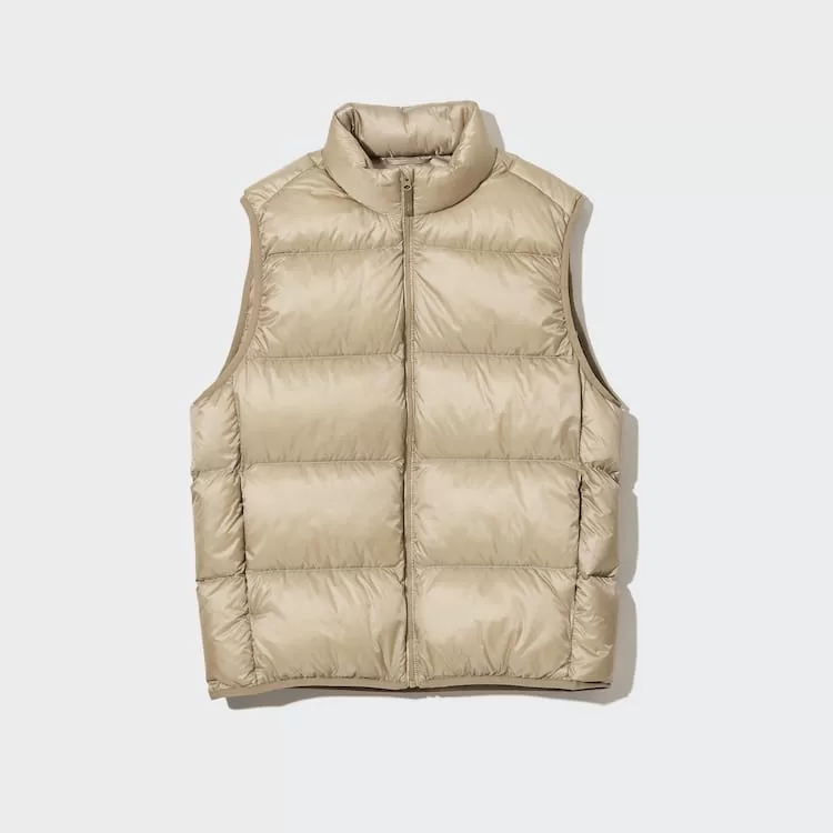 Uniqlo Ultra Light Down Jackets Men Beige Uniqlo Ultra Light Down Jackets Men Beige
