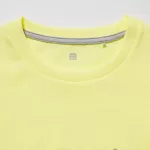 Uniqlo Ultra Stretch Dry-ex Crew Neck Short Sleeved T-shirt for Kids Yellow