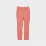 Uniqlo Ultra Stretch High Rise Cropped Leggings Women Pink