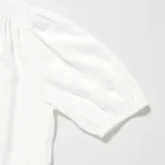 Uniqlo Viscose Lawn Short Sleeved Women’s Blouses White
