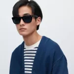 Uniqlo Wellington Folding Sunglasses Men Black