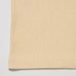 Uniqlo Women’s Cotton Ribbed Lace Sleeveless Vest Yellow